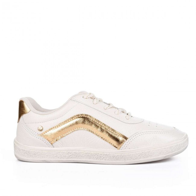 Tênis Tanara Casual em Couro Feminino