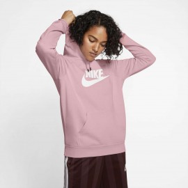 blusao nike heritage crew flc feminino