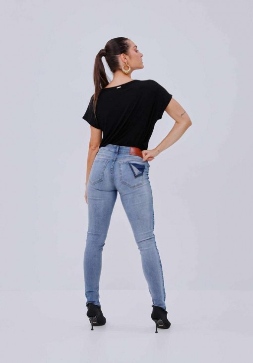 Calça feminina jeans nix Lança Perfume 501cf004883