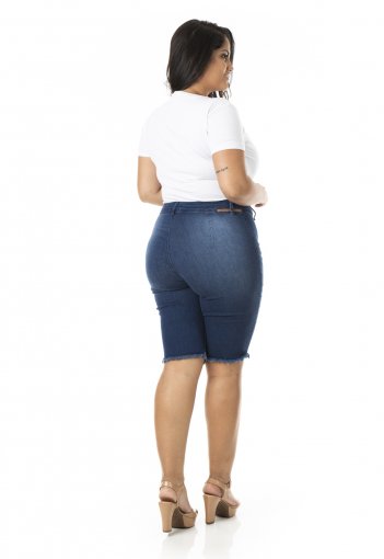 bermudas femininas jeans com lycra