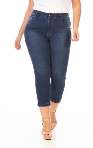 calca capri plus size