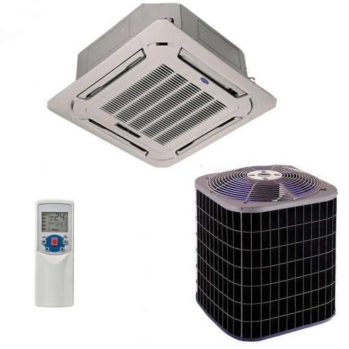 Imagem - Ar Condicionado Split Cassete 46000 BTUs Springer Q/F 220V Tri 38CQI048535MC