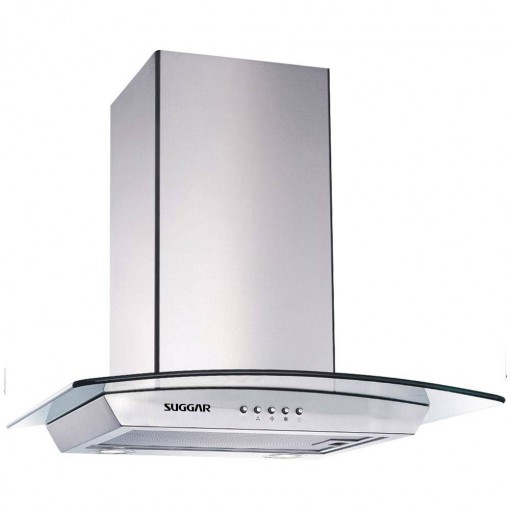 Imagem - Coifa de Parede Suggar Aço Vidro Cristal 60cm 220V TP0262IX