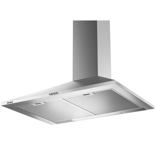 Imagem - Coifa de Parede 60cm Consul Facilite Piramidal Aço Inox 110V