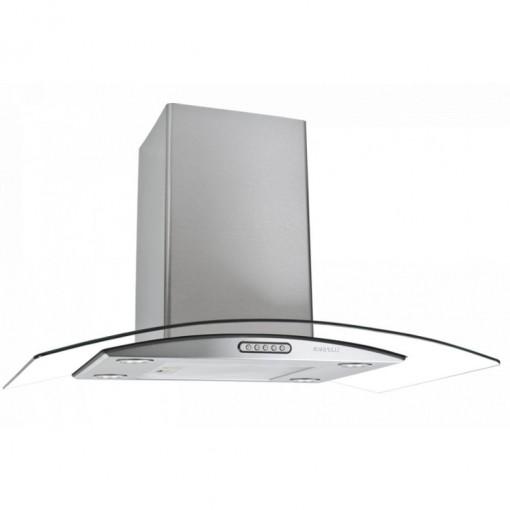 Imagem - Coifa Nardelli Ilha Vidro Curvo Aço Inox 90cm 220V 50011410