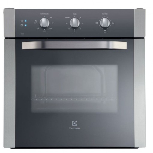 Imagem - Forno Elétrico de Embutir Electrolux Inox Grill Timer 80L 220V OE8MX