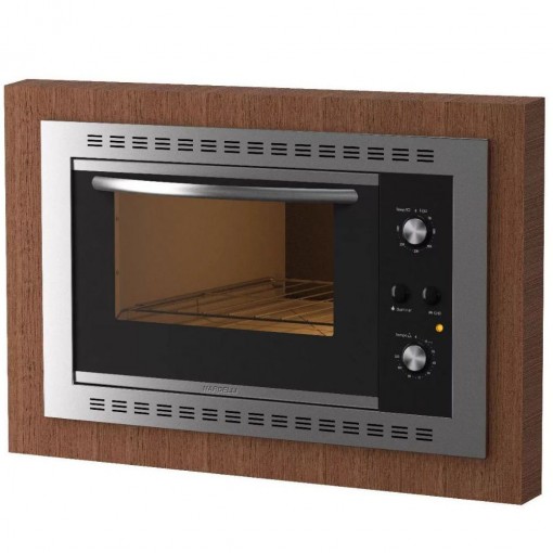 Imagem - Forno Elétrico de Embutir Nardelli 45L Inox Preto 127V N450