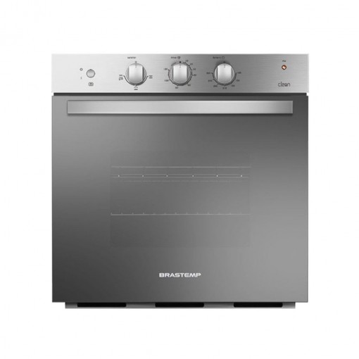 Imagem - Forno Elétrico Brastemp Clean 77 Litros Inox 220V BOB61ARBNA