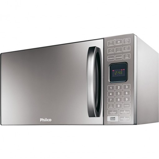 Imagem - Micro-Ondas Philco Espelhado 25L Prata 127V PME25