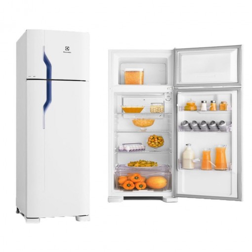 Geladeira Electrolux 2 Portas Cycle Defrost 260L 127v Branco