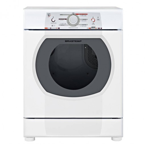 Imagem - Secadora de Roupas Brastemp Ative! Rotativa Branco 10kg 220V
