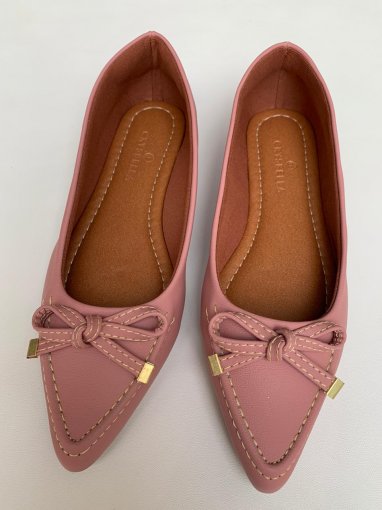 MOCASSIM NOBUCK ROSE