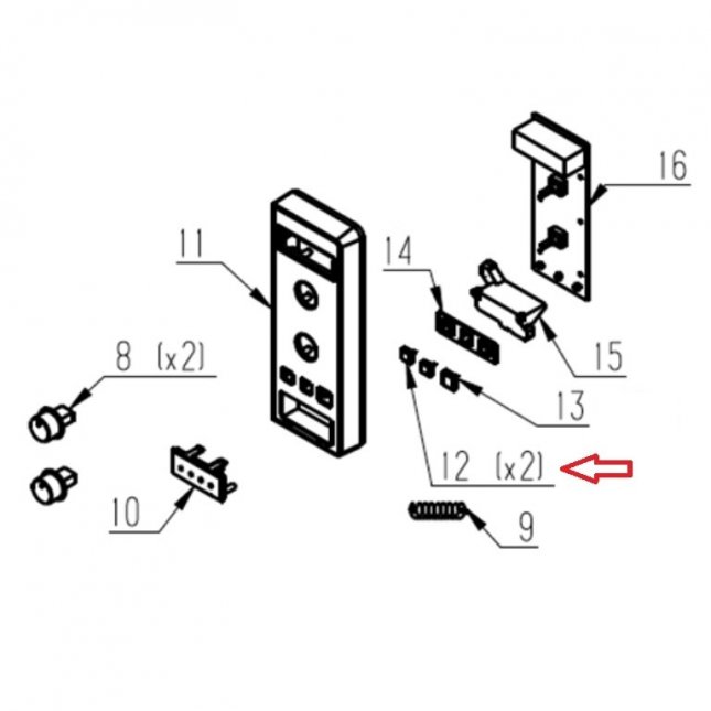 Comprar Botão Acionamento Timer Micro-Ondas 93992662 - Tramontina