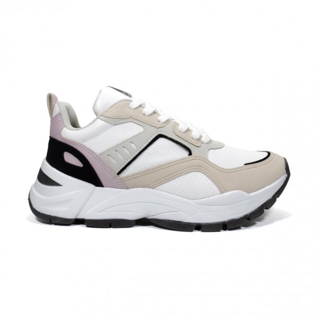 Tênis Via Marte Chunky Off White Feminino 21-12601-03 | Omar Calçados