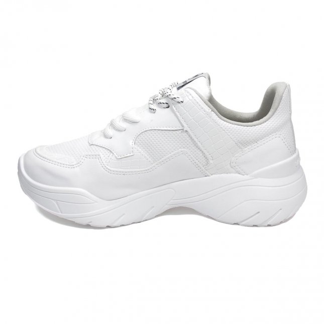Tênis Via Marte Chunky Napa Croco Feminino -