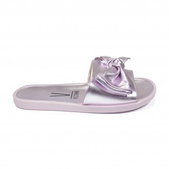 chinelo slide vizzano com laço