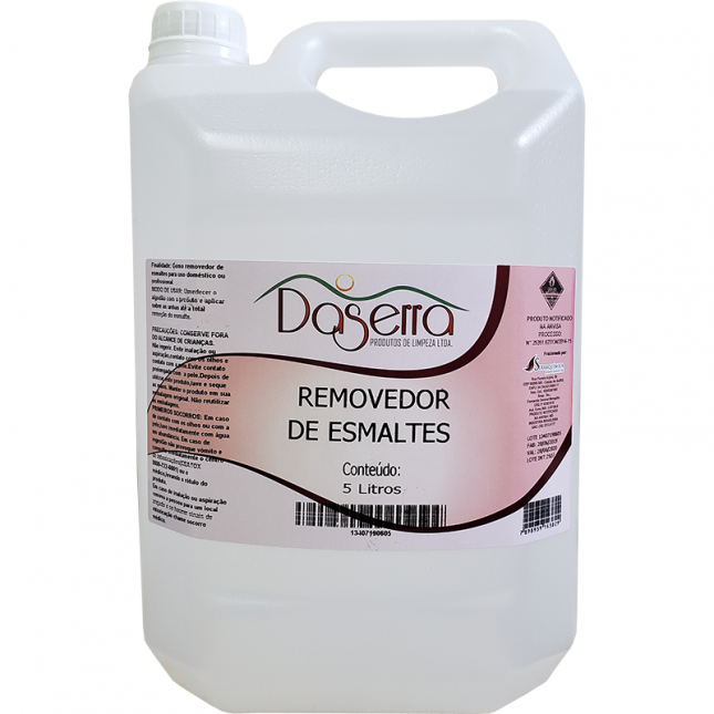 Comprar Removedor de Esmaltes Acetona (5 litros) SerraQuimica