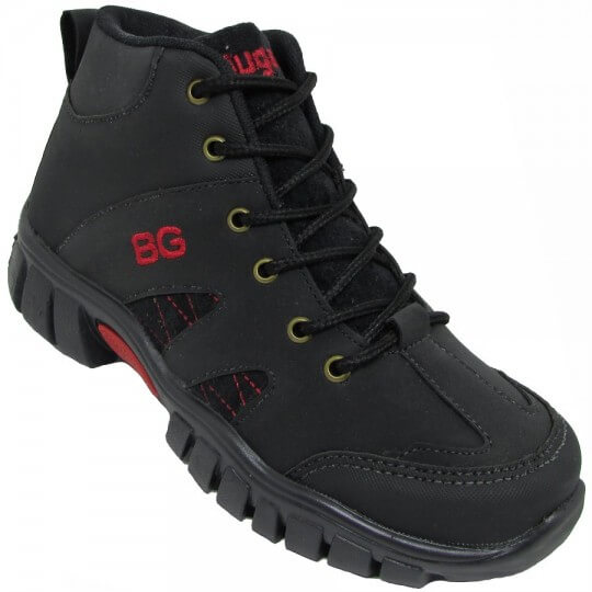 Bota Infantil Bugaloo Adventure Masculina Preta