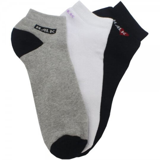 Meia Halk Sapatilha Kit c/3 Feminina