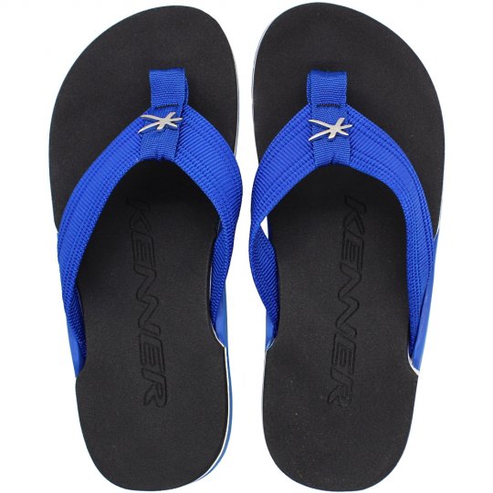 Sandlia Kenner NK6 Masculina  Azul/Preto