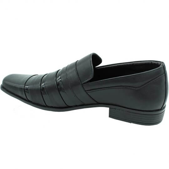 Sapato Social com Fivela Pé de Ferro Couro Preto Masculino em Promoção |  Ofertas na Americanas