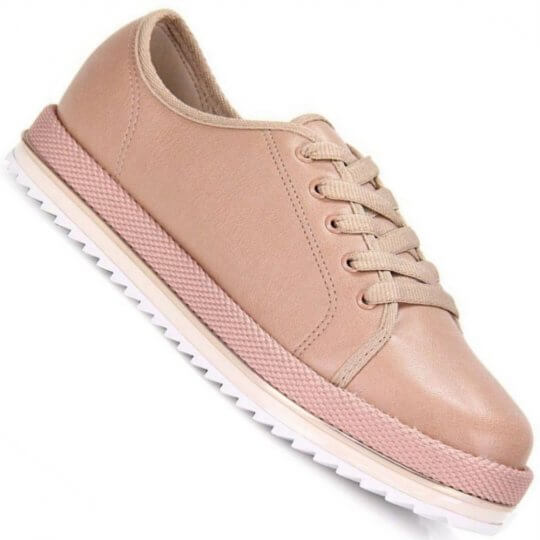 tenis feminino plataforma beira rio