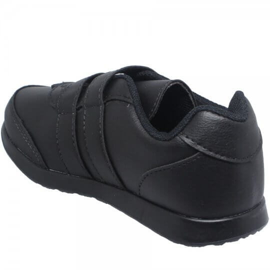 tenis escolar preto com velcro