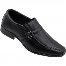 Imagem - Sapato Social Kipasso S/Cadaro Estilo Conforto Masculino Preto