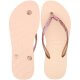 Chinelo de Dedo Havaianas Slim Glitter II Feminino  Rosa/Dourado 3