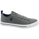 Sapatnis Casual Polo Farm Lona Cano Baixo Macio Masculino Chumbo/Azul Marinho 2