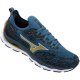 Tnis Knit Mizuno Wave Mirai 4 Esportivo Performance Masculino Azul/Petroleo