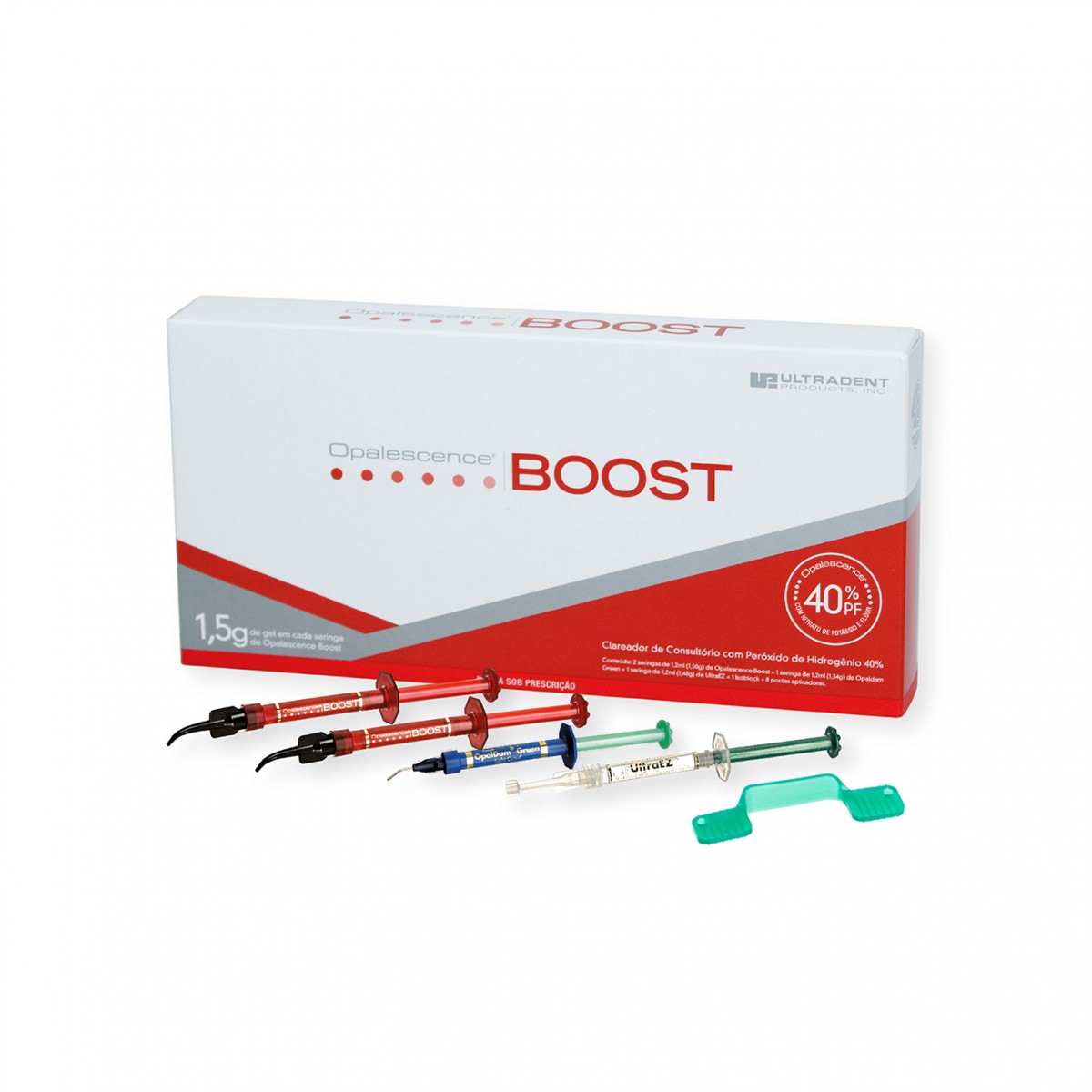 CLAREADOR OPALESCENCE BOOST 40 02 UNIDS 01 ULTRAEZ 01 OPALDAM clareador-opalescence-boost-40-02-unids-01-ultraez-01-opaldam