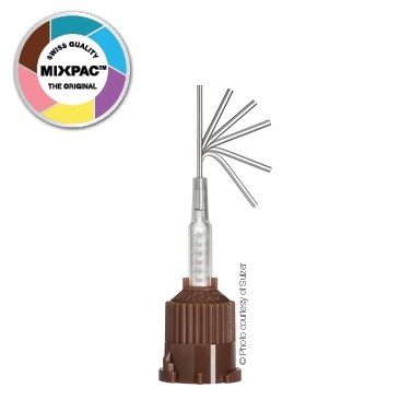 Mélangeur Dentaire Medmix Mixpac T Colibri Marron - Pour Mélange De Matériaux Dentaires