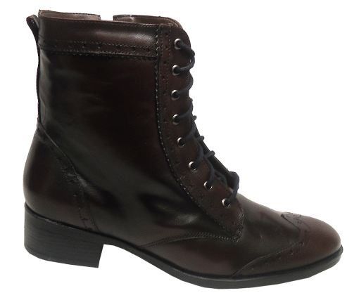 Bota Coturno Oxford Amyah 854003 Caf