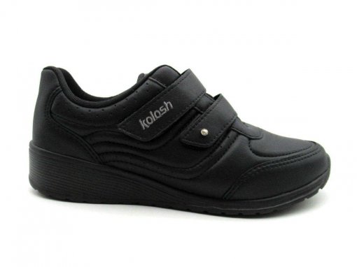 Sapatênis Kolosh Feminino Anabela C2282A Velcro |Dtalhe Calçado
