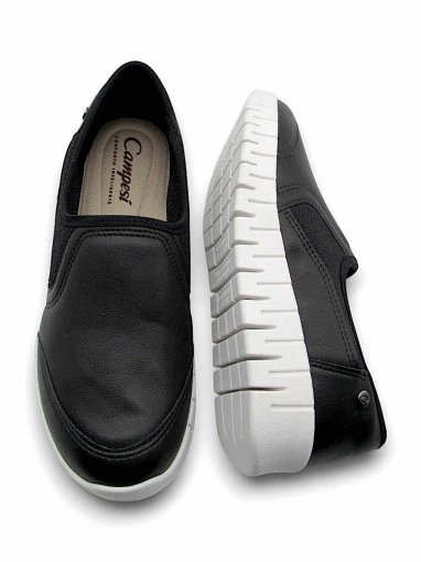 y414185　レディース　BLK M Sapatilha Feminina Numeração Especial 41 42 Piccadilly 250268
