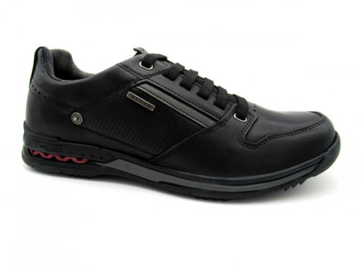 Sapatênis Pegada Masculino de couro 114856 | Dtalhe Calçados