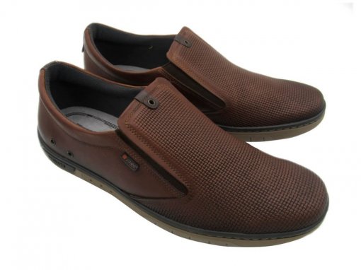 Sapatênis Masculino Pegada de Couro 117457 | Dtalhe Calçados
