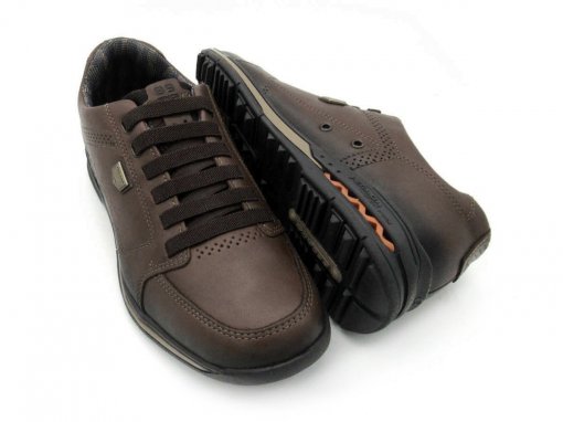 Sapatênis Pegada Masculino Couro 114854 | Dtalhe Calçados