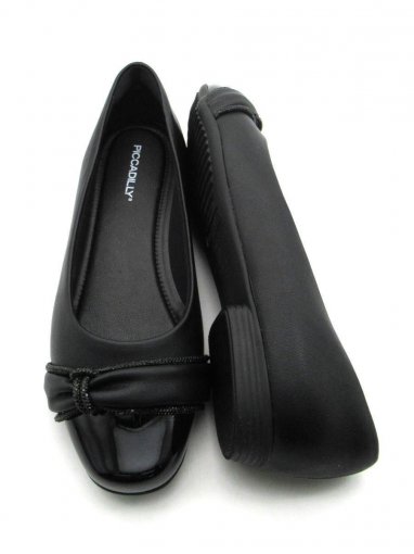 Sapato Feminino Couro Alexxa Opananken 70202 Antistress Confort