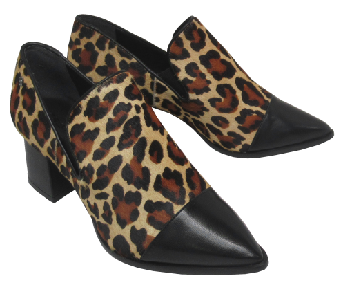 sapato feminino animal print
