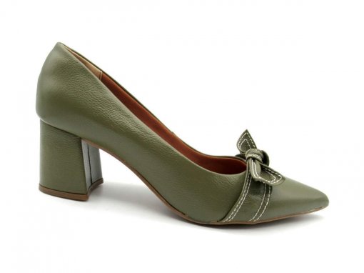 Sapato Scarpin Feminino Tamanho Especial Marlinês 6275 | Dtalhe