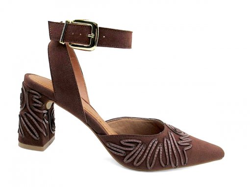 Sapato Scarpin Social Valentina Feminino Salto Alto 433005