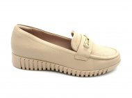 Sapato Mocassim Feminino Comfortflex de Couro 2476302 Dtalhe