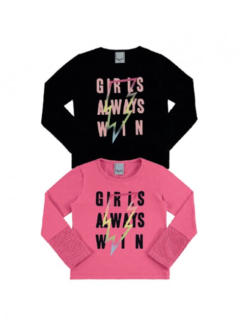 Blusa manga longa juvenil Outlet