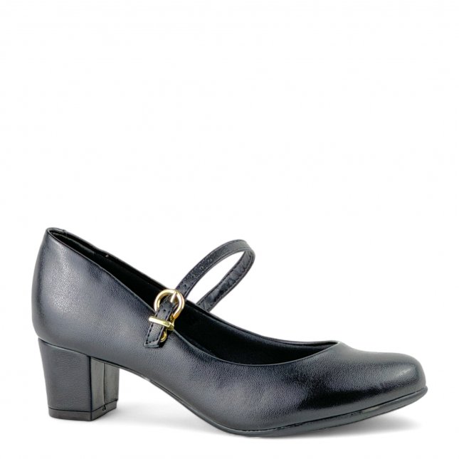 Sapato Scarpin Boneca Bico Redondo Beira Rio Feminino