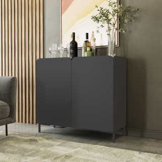 Balco Buffet com 2 Portas BMU 86 Linha Bossa - BRV Mveis