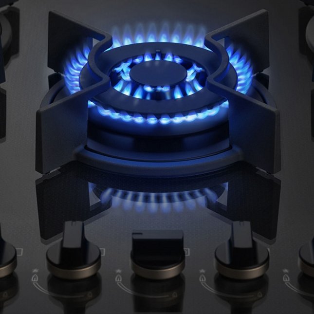 Cooktop à Gás Electrolux Pro Series GV75P 5 Queimadores Preto Bivolt