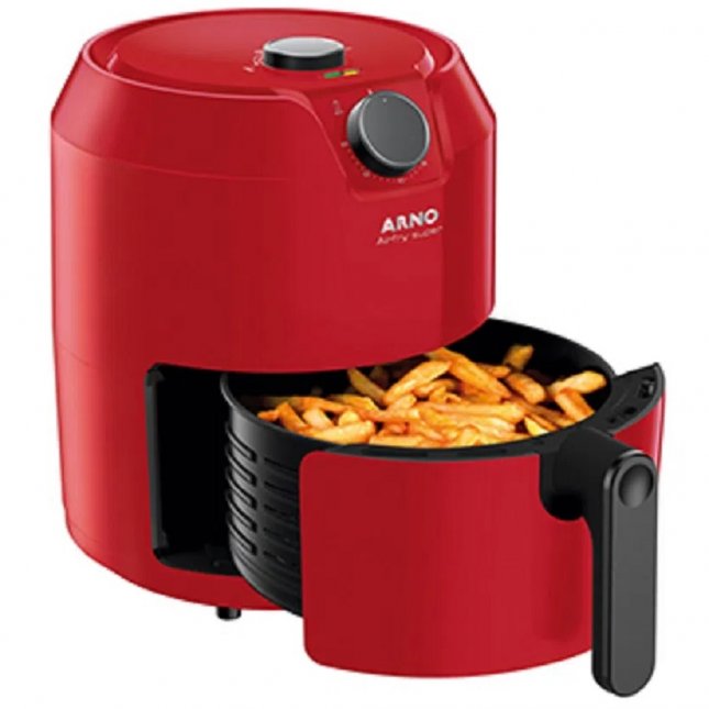 Fritadeira Airfryer Arno RFRY Super 4,2 Litros Vermelha 110V EY2015B1