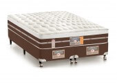 Imagem do produto - Cama Box + Colchão Castor Silver Star Híbrido AIR One Face